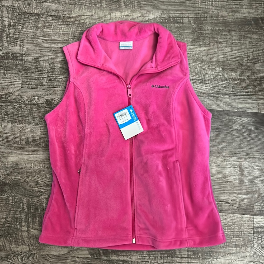 💕 NWT Columbia Women’s Large Vest new with tags pink